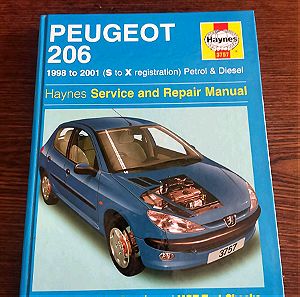 Peugeot 206 Heynes service and repare manual.