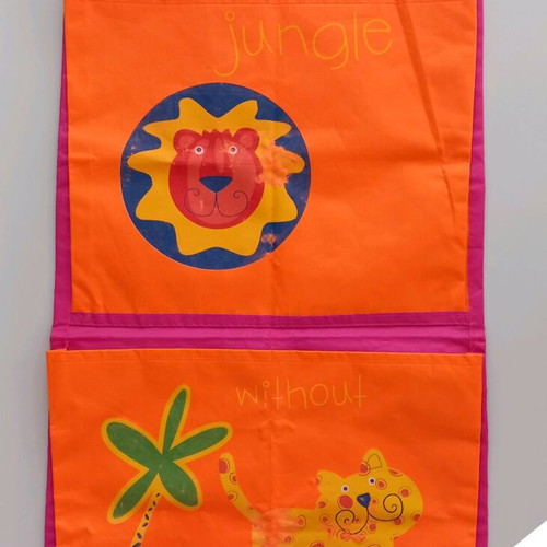 Foldable Basket and Wall Hanging Organizer Used for Toys