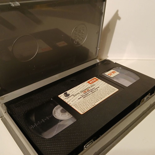 They Live VHS video cassette used, with Greek subtitles
