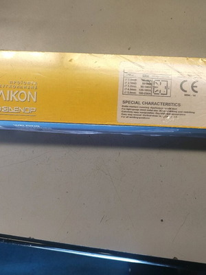 Erlikon electrodes 2.5x350 new, pack