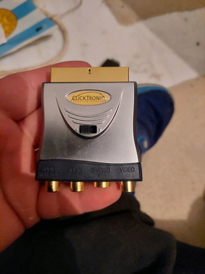 Clictronic scart adapter in excellent condition