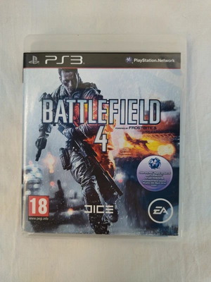 PS3 game Battlefield 4 like new with manual
