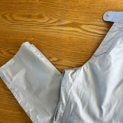 Glou fabric pants size S, like new, beige and gray