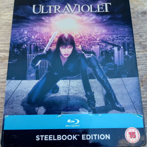 Ultraviolet Blu-Ray Steelbook like new with subtitles