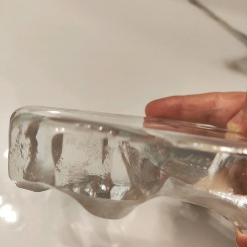 Mats Jonasson crystal used with artist signature