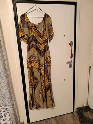 Γυναικείο φόρεμα Maxin maxi με ethnic pattern σαν καινούργιο, μέγεθος L