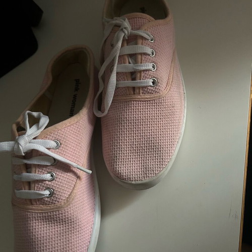 Pink Woman women's sneakers size 40 used, very good condition
