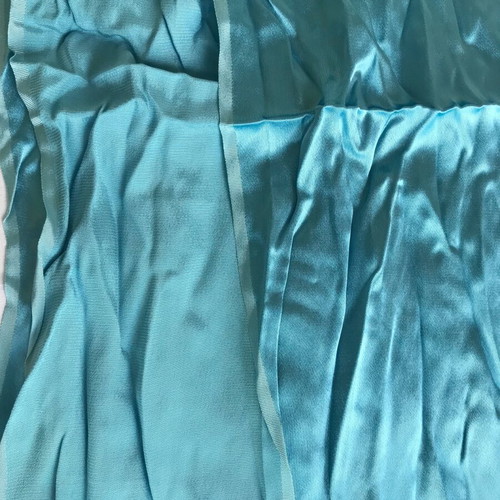 Satin fabric scraps set new in various colors