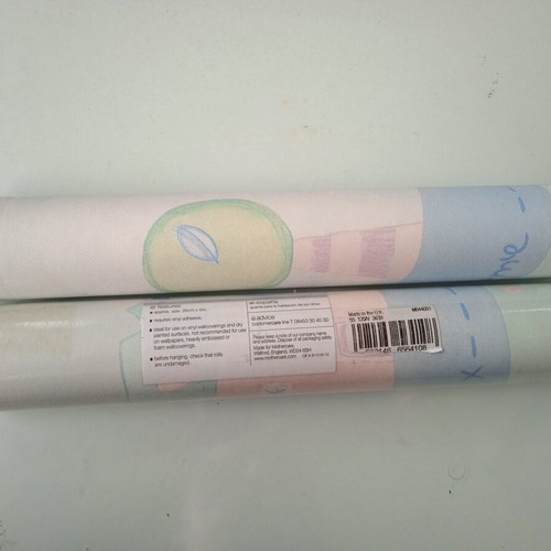 Mothercare decorative nursery wall border new, 26cm x 5m