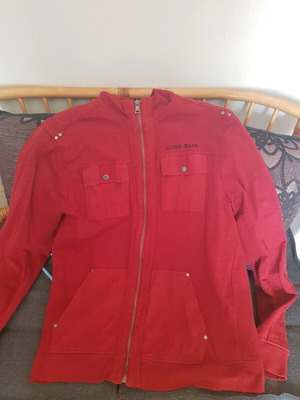 Guess jacket used, size M, red