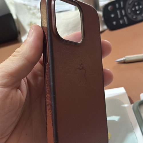 iPhone 14 Pro cases used, leather and silicone