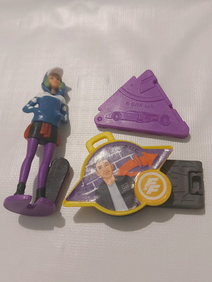 Φιγούρες Spy Racers σαν καινούργιες, σετ 2 τεμαχίων