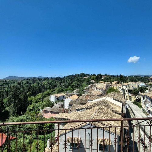 Detached house 100 sqm near Corfu town with sea view