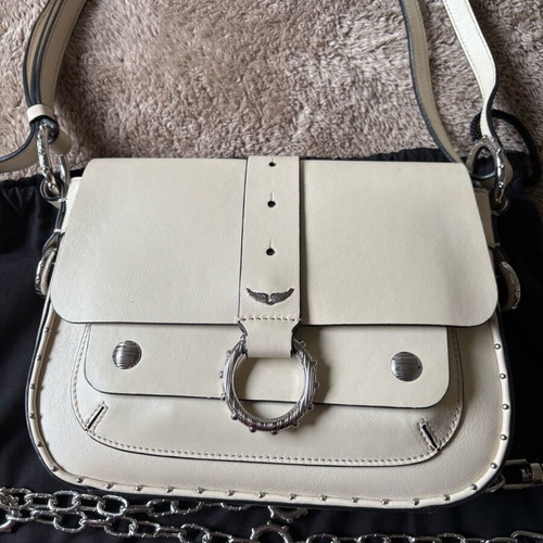 Zadig & Voltaire bag like new, white