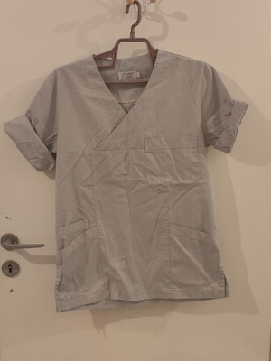 Frame medical work set used, size small, gray-ice color