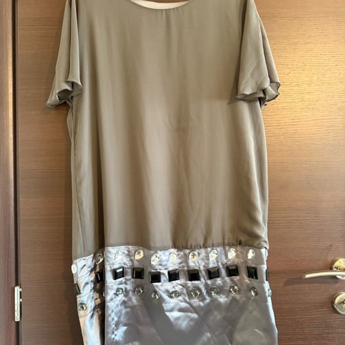 Asos dress like new, grey with stone decoration
