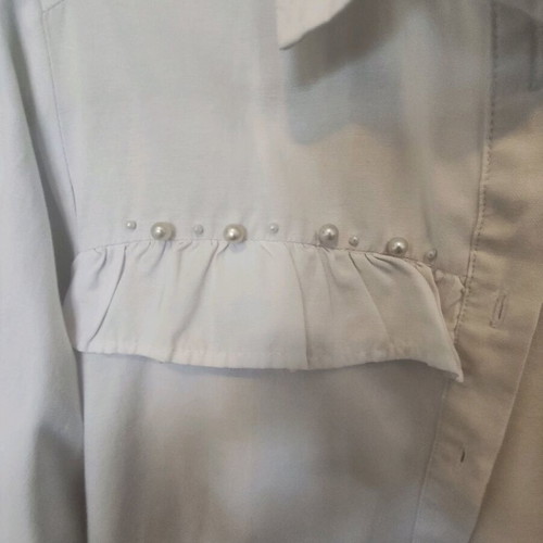 Zara white shirt medium size like new