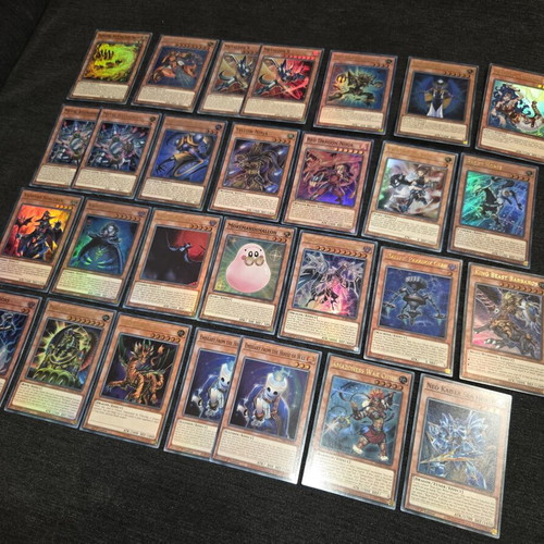 Yu-Gi-Oh card collection, foils and rares, pack of 128