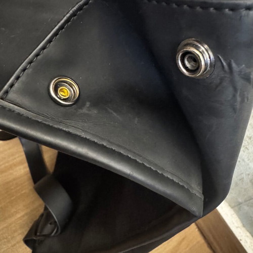 Rains backpack used, waterproof, black