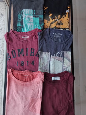 Πακέτο 6 κοντομάνικα T-shirt μέγεθος S, Admiral και άλλα