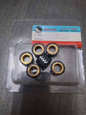 Μπίλιες βαριατόρ Suzuki AD50 καινούργιες, σετ 16×12 7gr