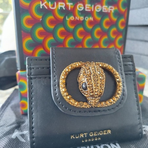Kurt Geiger Chelsea Fold Wallet new, black