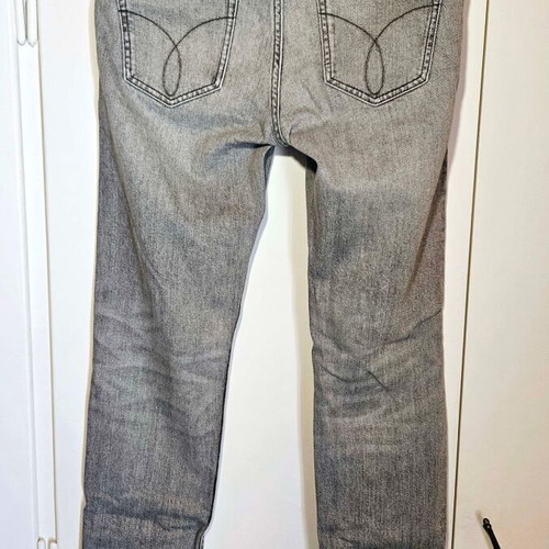 Calvin Klein Jeans men's light gray denim pants size M used