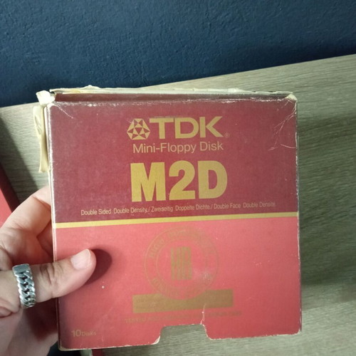 Vintage floppy disks used, pack of 28, 80s