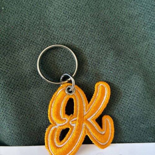 Karavan keychain with collectible stickers new, colorful