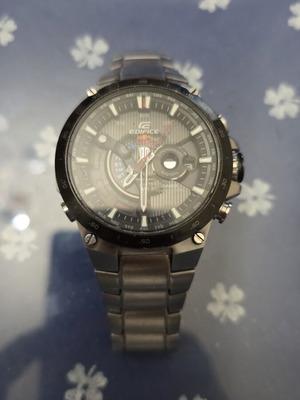Casio Edifice EQS-A1000RB Watch Touch Solar Red Bull Edition used with new battery