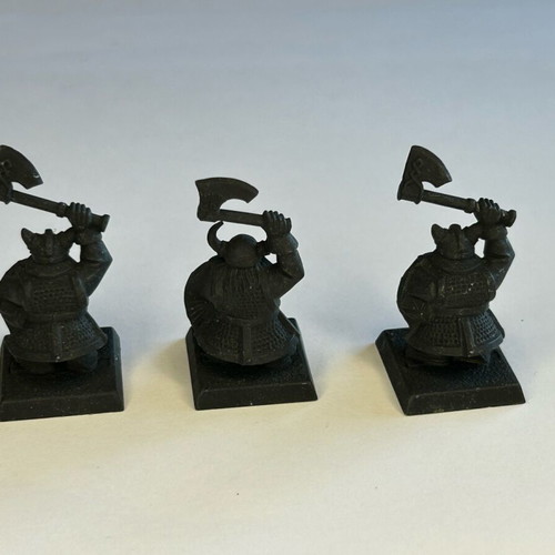 Warhammer Fantasy Battle Dwarf Warriors pack of 9 used