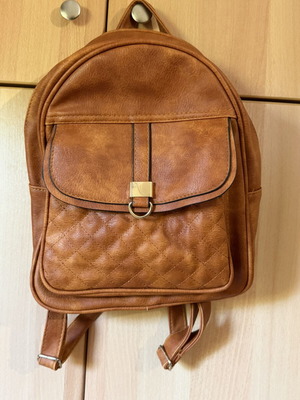 Backpack women's like new, brown