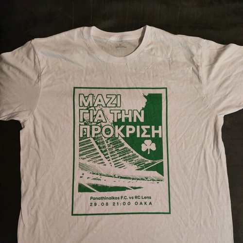 Panathinaikos Collectible Shirt like new with Lens, size XL
