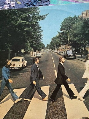 The Beatles Abbey Road LP μεταχειρισμένο, ελληνική κόπια 1975