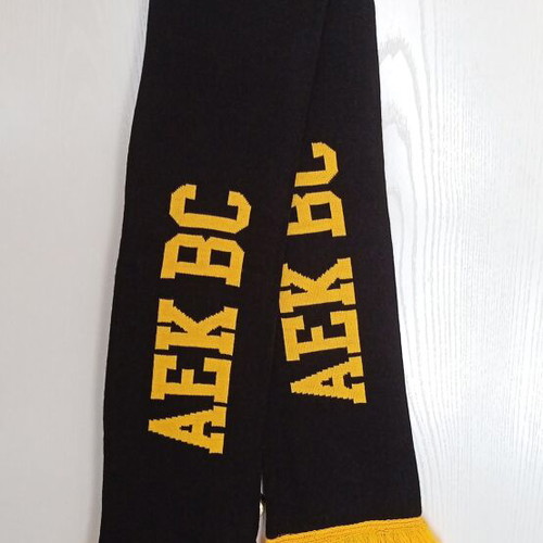 AEK knitted scarf like new, official replica
