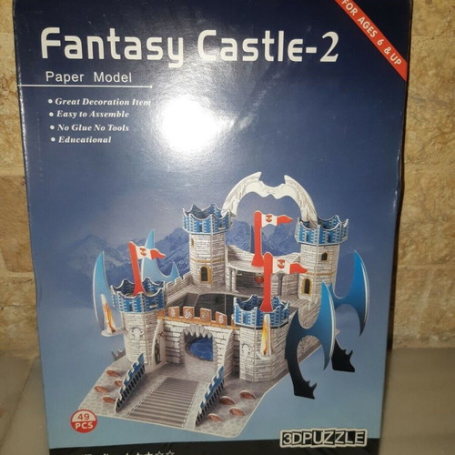 3D Puzzle Model Fantasy Castle 2 new, sealed
