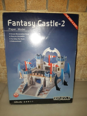 3D Puzzle Model Fantasy Castle 2 new, sealed