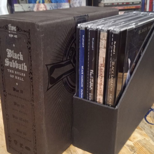 Black Sabbath The Rules of Hell CD box set like new