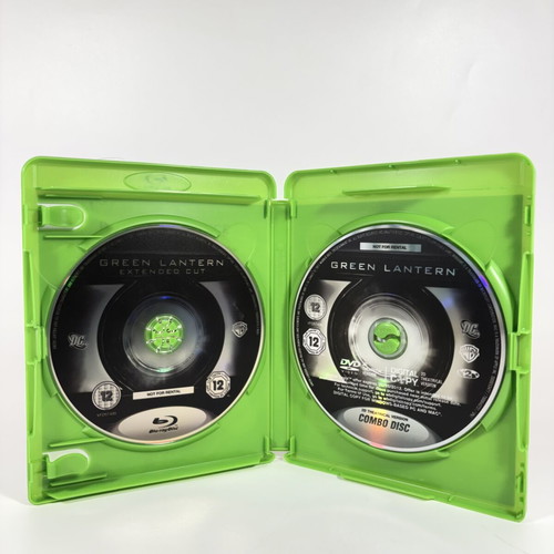 Green Lantern Extended Cut Blu-ray and DVD like new with English subtitles