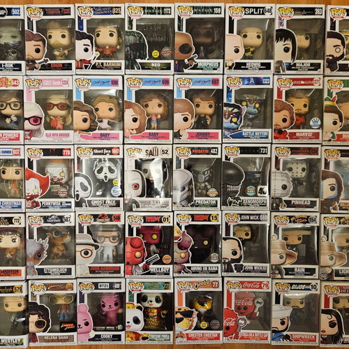 Rare Funko Pop! Movies, Horror, Harry Potter, Sports, UFC, WWE figures