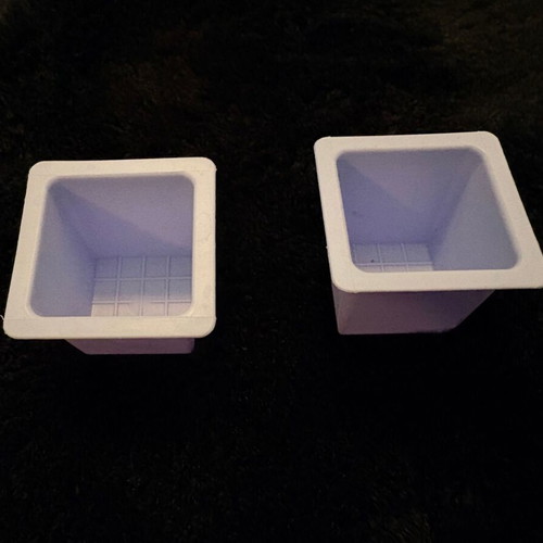 Vintage Tupperware ice cube molds set of 2 used