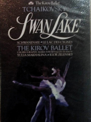 Video cassette The Kirov Ballet Swanlake Swan Lake ballet