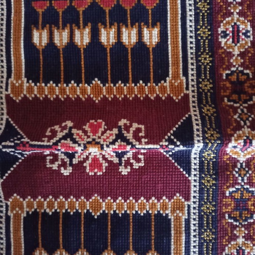 Embroidery set of doilies like new, counted stitching