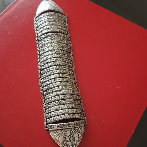 Bracelet handmade, like new, alpaca metal