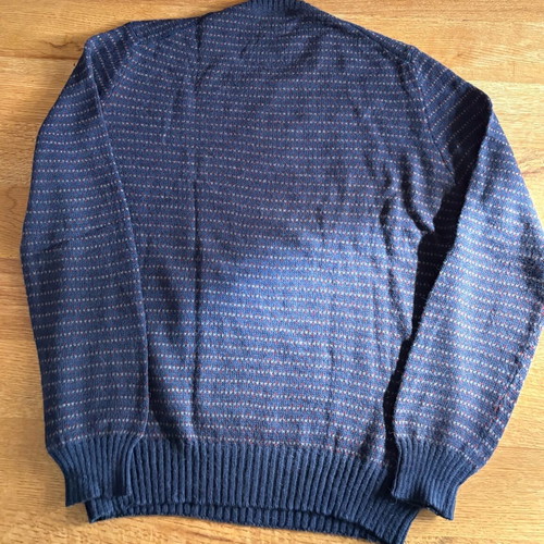 Henry Cottons men's wool sweater blue, like new, size XL