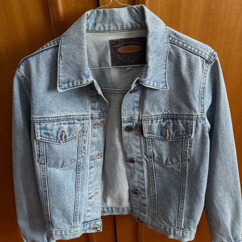 Jacket jeans small, like new, blue
