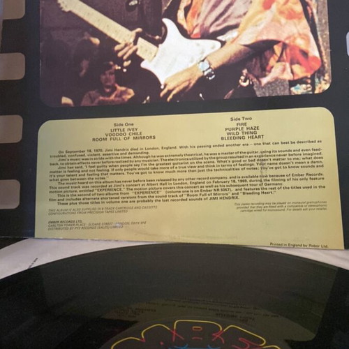 More Experience Volume Two by Jimi Hendrix vinyl used, rock