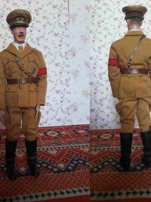 Στρατιωτάκι 1/6 αρχηγός WW2 φιγούρα σαν καινούργιο, 30cm