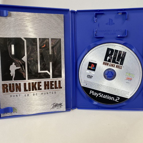 Run Like Hell Hunt Or Be Hunted PlayStation 2 PS2 like new, English