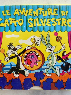 Home Movie Film 8 mm Warner Bros cartoon Hop Look and Listen